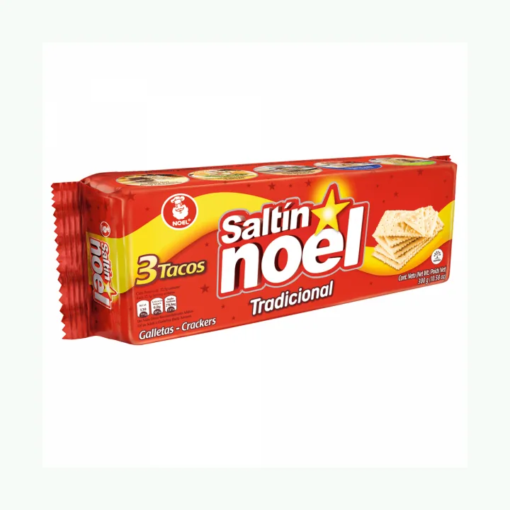 Galletas Saltín Noel y dulces latinos